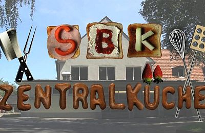 Titelgrafik des Films "SBK Zentralküche" (Silberdistel TV)