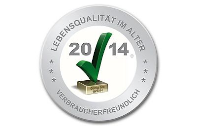 Das Symbol Grüner Haken 2014