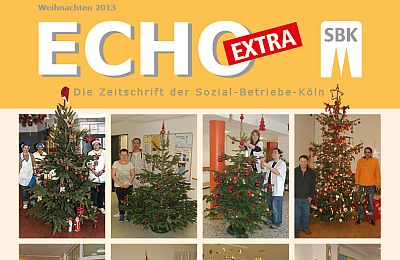 Ausschnitt des Titels des Echo-Extra "Weihnachten 2013"