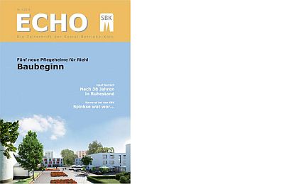 Das Titelblatt des Echo Nr. 1/2014