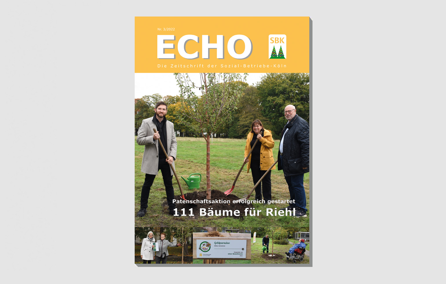 Das Titelbild der Echo-Ausgabe Nr. 3/2022.