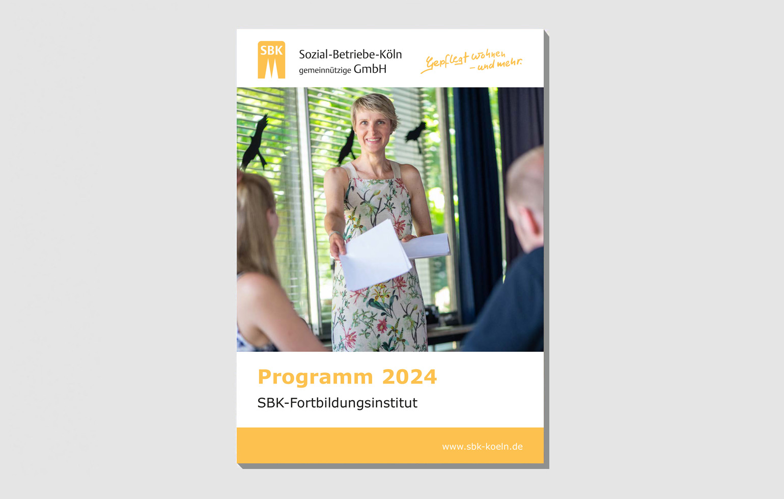 Das Titelblatt des Fortbildungsprogramms 2024.