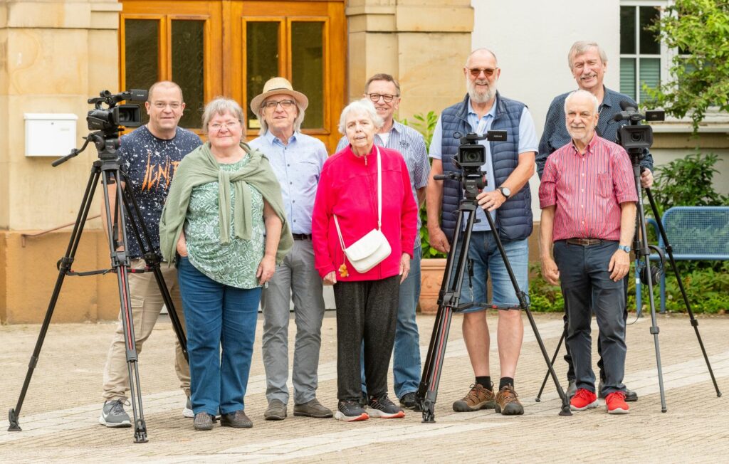 Das ehrenamtliche Team von Silberdistel TV.