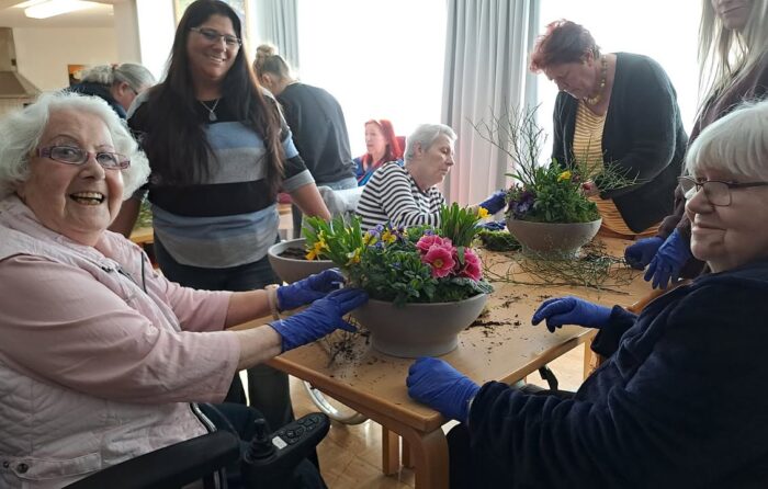 Frühlings-Engagement